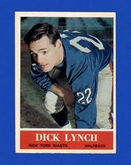 Dick Lynch Football Cards 1964 Philadelphia Prices