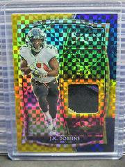 J.K. Dobbins [Gold Prizm] Football Cards 2020 Panini Select Rookie Selections Prices