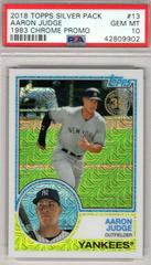 Aaron Judge #13 Baseball Cards 2018 Topps Silver Pack 1983 Chrome Promo Prices