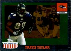 Travis Taylor [Foil Gold] #38 Football Cards 2003 Topps All American Prices