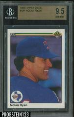 Nolan Ryan #544 Baseball Cards 1990 Upper Deck Prices