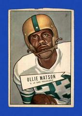 Ollie Matson Football Cards 1952 Bowman Large Prices