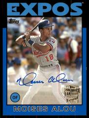 Moises Alou [Blue Border] #FFA-MA Baseball Cards 2016 Topps Archives Fan Favorites Autograph Prices