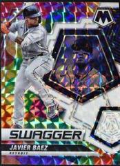 Javier Baez #SW-2 Baseball Cards 2022 Panini Mosaic Swagger Prices