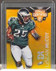LeSean McCoy [Mirror Platinum Gold] #71 Football Cards 2014 Panini Totally Certified Prices