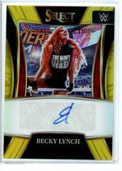 Becky Lynch [Gold Prizm] Wrestling Cards 2022 Panini Select WWE Signatures Prices