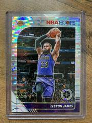 LeBron James [Pulsar Prizm] #87 Basketball Cards 2019 Panini Hoops Premium Stock Prices