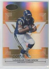 LaDainian Tomlinson [Mirror Gold] Football Cards 2006 Leaf Certified Materials Prices
