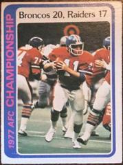 AFC Championship #167 Football Cards 1978 Topps Prices