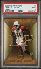 Larry Fitzgerald [Green] #3 Football Cards 2007 Upper Deck Artifacts Prices