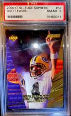Brett Favre #52 Football Cards 2000 Collector's Edge Supreme Prices