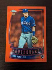 Josh Jung [Red] #YQ-29 Baseball Cards 2023 Topps Chrome Youthquake Prices
