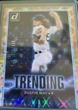 Dustin May [Gold] Baseball Cards 2021 Panini Donruss Trending Prices