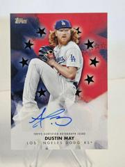 Dustin May [Black] #BSA-DM Baseball Cards 2024 Topps Baseball Stars Autograph Prices