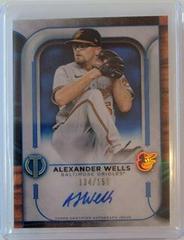Alexander Wells [Blue] Baseball Cards 2022 Topps Tribute Autographs Prices