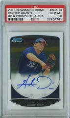 Hunter Dozier #BCAHD Baseball Cards 2013 Bowman Chrome Draft Picks & Prospects Autographs Prices