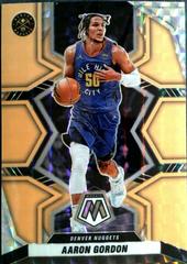 Aaron Gordon [Orange Fluorescent] #56 Basketball Cards 2021 Panini Mosaic Prices