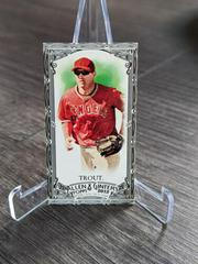 Mike Trout [Mini Black Border] Baseball Cards 2012 Topps Allen & Ginter Prices