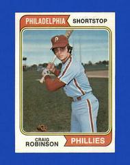 Craig Robinson #23 Baseball Cards 1974 Topps Prices