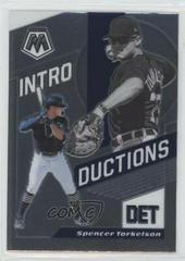 Spencer Torkelson #INT1 Baseball Cards 2021 Panini Mosaic Introductions Prices