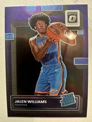 Jalen Williams [Purple] #235 Basketball Cards 2022 Panini Donruss Optic Prices