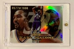 Karl Malone Row 1 Basketball Cards 1998 Flair Showcase Prices