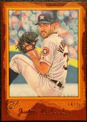 Justin Verlander [Orange] #115 Baseball Cards 2017 Topps Gallery Prices