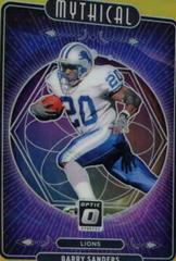 Barry Sanders [Gold] Football Cards 2021 Panini Donruss Optic Mythical Prices
