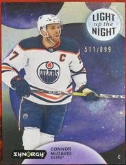 Connor McDavid #LN-CM Hockey Cards 2022 Upper Deck Synergy Light Up The Night Prices