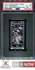 Alex Rodriguez [Mini Black Throwing] #6 Baseball Cards 2013 Topps Gypsy Queen Prices