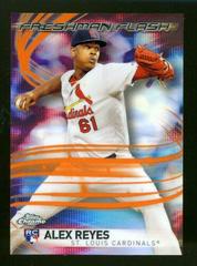 Alex Reyes [Orange Refractor] Baseball Cards 2017 Topps Chrome Freshman Flash Prices