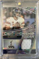 Eli Manning [Psychedelic] #CG-EMA Football Cards 2022 Panini Spectra Championship Gear Prices