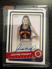 Justine Pissott #PA-JPI Basketball Cards 2022 Topps Chrome McDonald's All-American Paper Autographs Prices