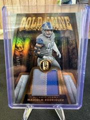 Malcolm Rodriguez [White Gold] #7 Football Cards 2023 Panini Gold Standard Mine Prices