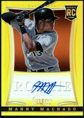 Manny Machado [Autograph Gold Prizm] #230 Baseball Cards 2013 Panini Select Prices