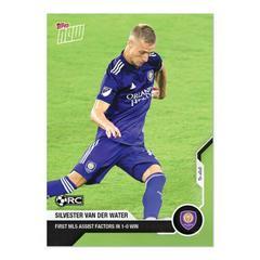 Silvester van der Water Soccer Cards 2021 Topps Now MLS Prices