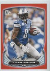 Calvin Johnson [Red] Football Cards 2014 Bowman Prices