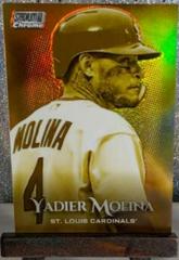 Yadier Molina [Gold Minted Refractor] Baseball Cards 2019 Stadium Club Chrome Prices