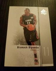 Bismack Biyombo #19 Basketball Cards 2011 SP Authentic Prices