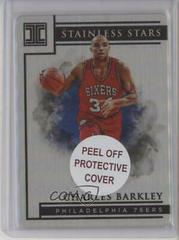 Charles Barkley Basketball Cards 2019 Panini Impeccable Stainless Stars Prices