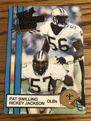 Pat Swilling, Rickey Jackson Football Cards 1990 Action Packed All Madden Prices