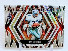 Tony Dorsett [White Shimmer] #FF-5 Football Cards 2023 Panini Phoenix Fire Forged Prices