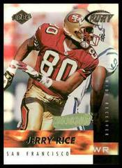Jerry Rice [HoloGold] #113 Football Cards 1999 Collector's Edge Fury Prices