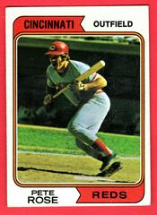 Pete Rose Baseball Cards 1974 Topps Prices