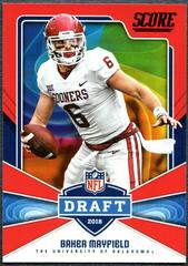 Baker Mayfield [Red] Football Cards 2018 Score NFL Draft Prices