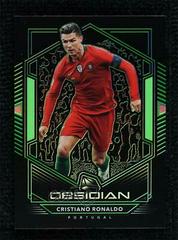 Cristiano Ronaldo [Green] Soccer Cards 2019 Panini Obsidian Prices