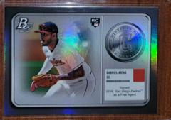 Gabriel Arias #MM-14 Baseball Cards 2022 Bowman Platinum Minted in Merit Prices