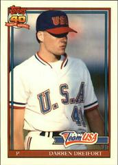 Darren Dreifort Baseball Cards 1991 Topps Traded Tiffany Prices