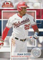 Juan Soto #NTCD-30 Baseball Cards 2022 Topps International Trading Card Day Prices