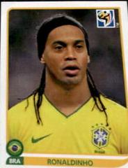 Ronaldinho [Blue Back] Soccer Cards 2010 Panini South Africa FIFA World Cup Sticker Prices